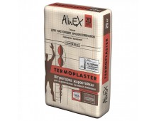 Цементная жаростойкая штукатурка AlinEX «TERMOPLASTER», 25 кг