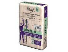 Цементный наливной пол для промышленных помещений AlinEX «LEVEL 3», 25 кг