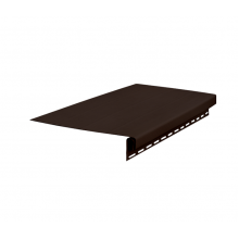 Доска карнизная с J-профилем NORDSIDE 3.05 м темно-коричневый 
